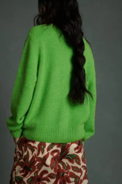 Soeur CARDIGAN ALESIA -Soeur Soldes Boutique 05 008 ALESIA ACCAPULCO AZALEE 0014 scaled