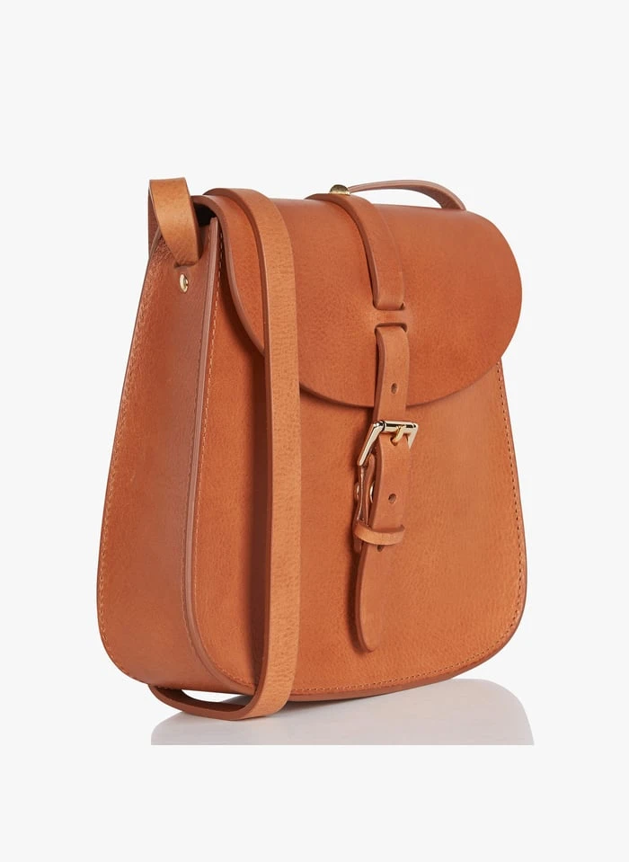 LE SAB - Mini Besace à Boucle En Cuir | Marron 3 LE SAB - Mini Besace à Boucle En Cuir | Marron – Image 3