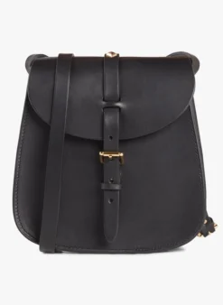 LE SAB - Mini Besace à Boucle En Cuir | Noir