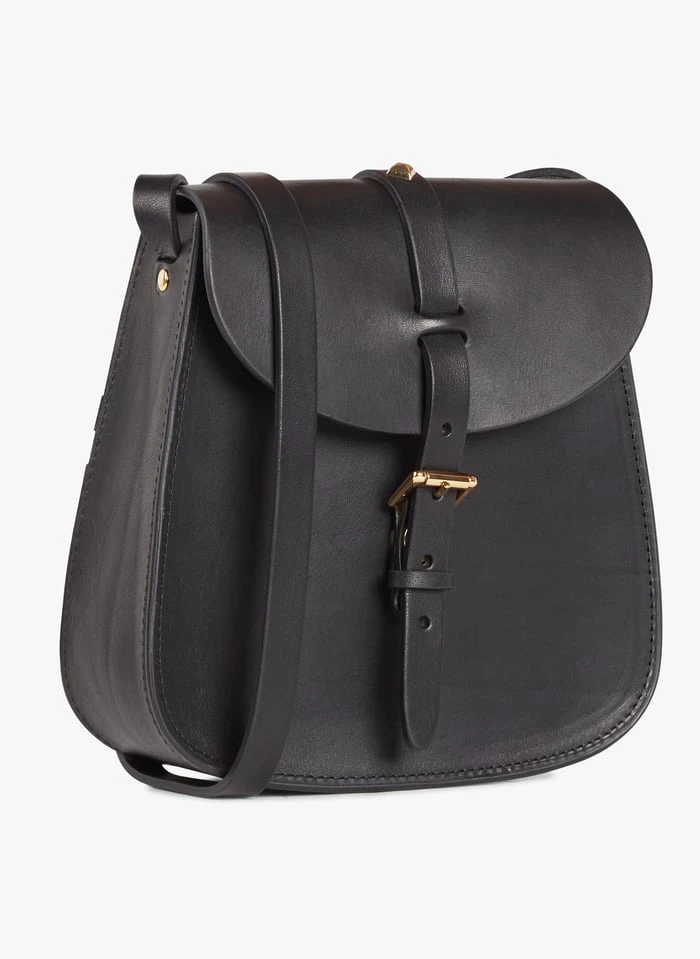 LE SAB - Mini Besace à Boucle En Cuir | Noir 5 LE SAB - Mini Besace à Boucle En Cuir | Noir – Image 5