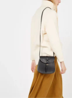 LE SAB - Mini Besace à Boucle En Cuir | Noir 8 LE SAB - Mini Besace à Boucle En Cuir | Noir -Soeur Soldes Boutique 2643284