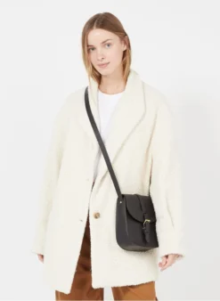 LE SAB MEDIUM - Sac Bandoulière En Cuir | Noir -Soeur Soldes Boutique 3128160