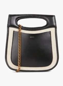 Soeur CHERI MINI - Mini Sac En Cuir Et Toile | Beige