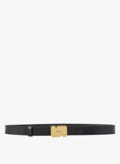 Soeur NINON - Ceinture En Cuir Glacé | Noir