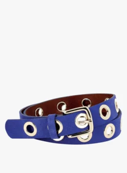 LA GRANDE KELLER VELOURS 30MM - Ceinture à Boucle à Oeillets En Cuir | Multicolore