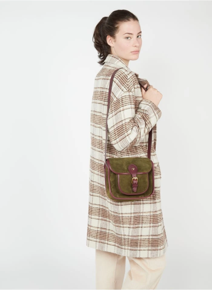 LE FLAV VELOURS SAC GIBEC DBLE POCH - Sac à Rabat à Boucle En Cuir | Multicolore 2 LE FLAV VELOURS SAC GIBEC DBLE POCH - Sac à Rabat à Boucle En Cuir | Multicolore – Image 2