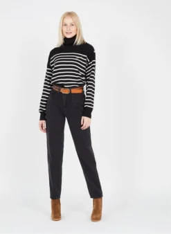 LA ELLOS - Ceinture à Clous En Cuir | Multicolore -Soeur Soldes Boutique 3773248