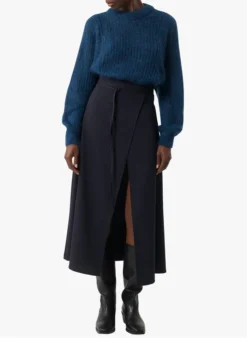 Soeur BERGAM - Bottes à Talon En Cuir | Noir -Soeur Soldes Boutique 3791879