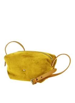 LE MINI SOHNA - Sac Bandoulière En Croute De Cuir | Jaune 6 LE MINI SOHNA - Sac Bandoulière En Croute De Cuir | Jaune -Soeur Soldes Boutique 3984320