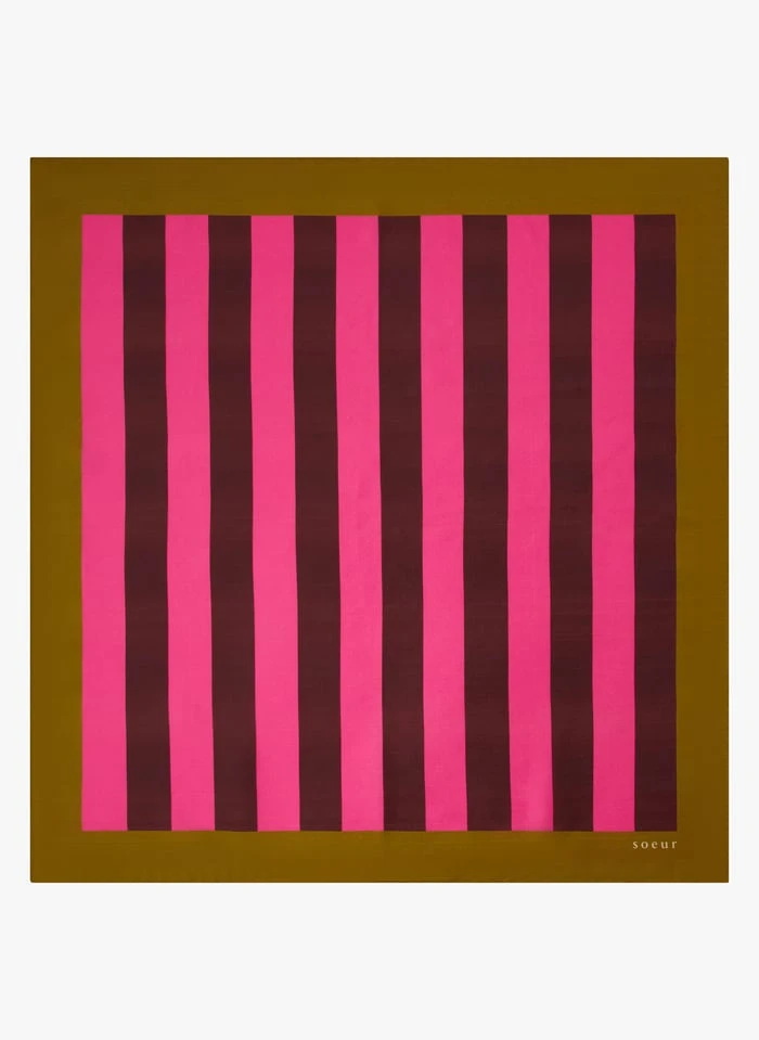 Soeur CARRE - Foulard En Soie | Multicolore 2 Soeur CARRE - Foulard En Soie | Multicolore – Image 2