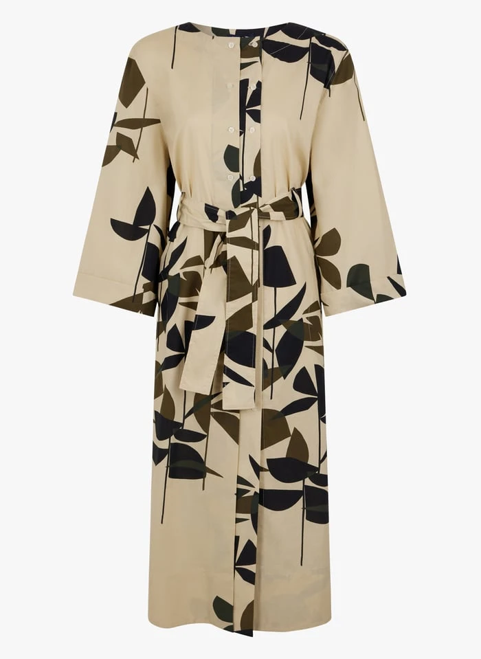 Soeur URUGUAY - Robe Longue En Popeline De Coton Imprimé | Multicolore 2 Soeur URUGUAY - Robe Longue En Popeline De Coton Imprimé | Multicolore – Image 2