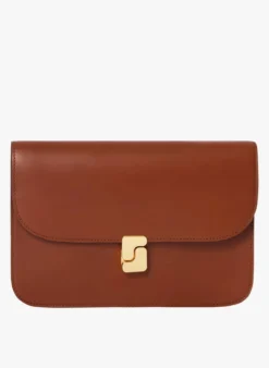 Soeur PALOMA - Pochette En Cuir Glacé | Marron