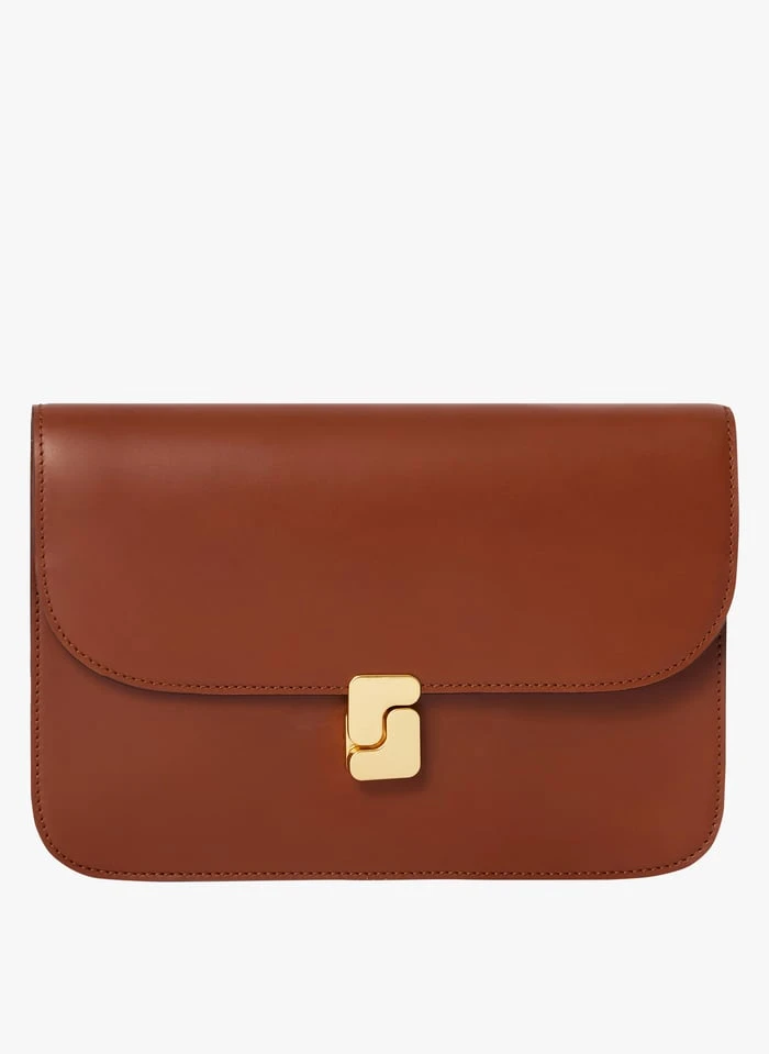 Soeur PALOMA - Pochette En Cuir Glacé | Marron 1 Soeur PALOMA - Pochette En Cuir Glacé | Marron