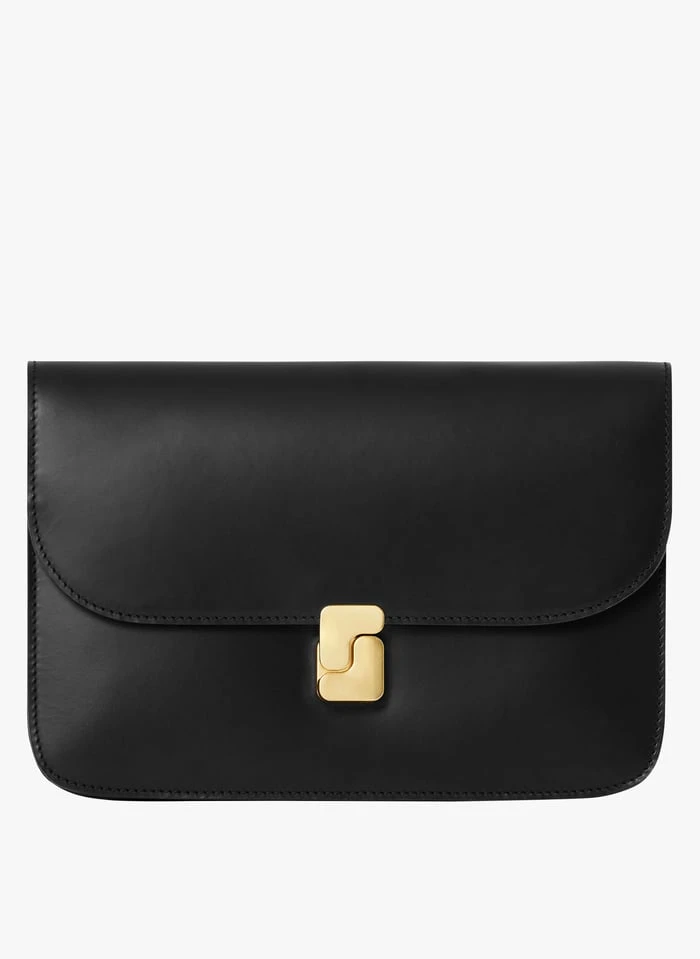 Soeur PALOMA - Pochette En Cuir Glacé | Noir 1 Soeur PALOMA - Pochette En Cuir Glacé | Noir