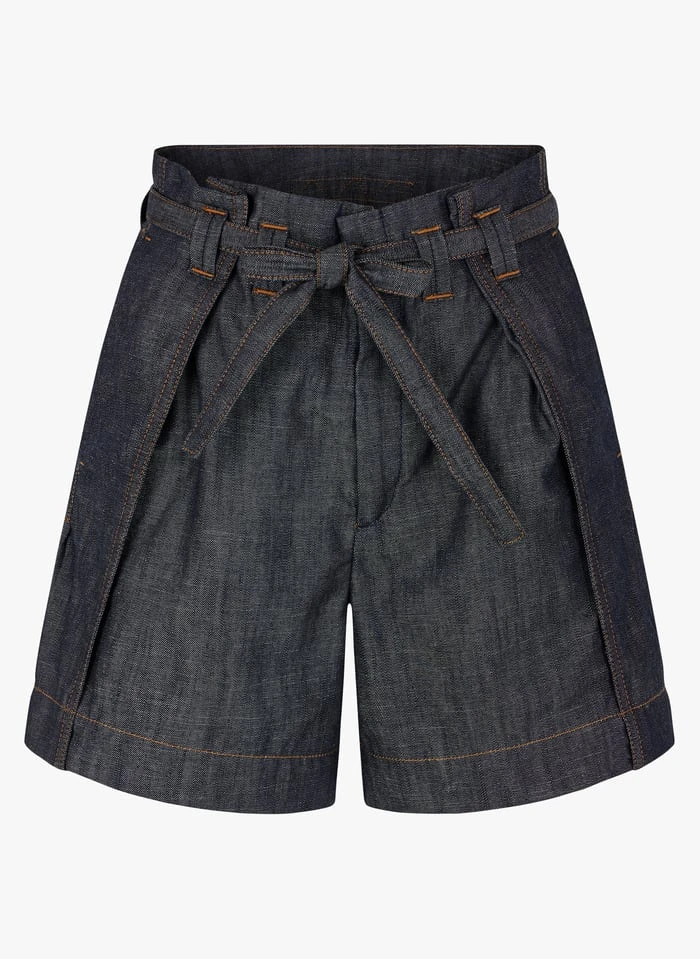 Soeur UOMO - Short Large En Coton Denim | Jean Brut 3 Soeur UOMO - Short Large En Coton Denim | Jean Brut – Image 3