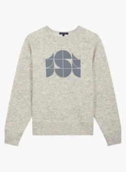 Soeur PASCAL - Sweat En Molleton Sérigraphié | Blanc -Soeur Soldes Boutique 3984903