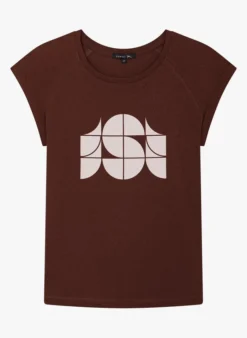 Soeur VALENTINA - Tee-shirt Col Rond Sérigraphié En Coton Mélangé | -Soeur Soldes Boutique 3984913