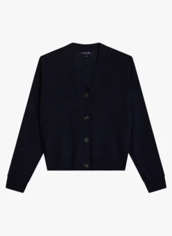 Soeur IDEM - Gilet Boutonné En Laine | Bleu -Soeur Soldes Boutique 3984973