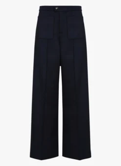 Soeur HARRY - Pantalon Droit En Laine Mélangée | Noir