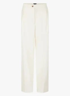 Soeur SULPICE - Pantalon à Pinces En Coton | Beige -Soeur Soldes Boutique 3985037