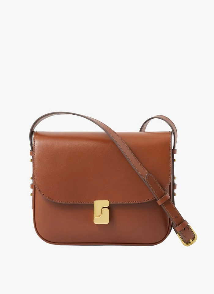 Soeur BELLISSIMA MINI - Sac Bandoulière En Cuir De Vachette | Marron 1 Soeur BELLISSIMA MINI - Sac Bandoulière En Cuir De Vachette | Marron