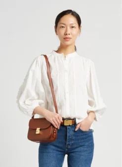 Soeur NINON - Ceinture En Cuir Glacé | Marron -Soeur Soldes Boutique 4008330