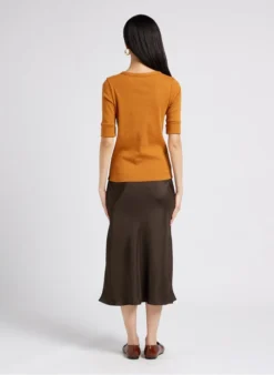 Soeur FEVER - Jupe Midi Fluide En Satin | Gris 11 Soeur FEVER - Jupe Midi Fluide En Satin | Gris -Soeur Soldes Boutique 4009738 1