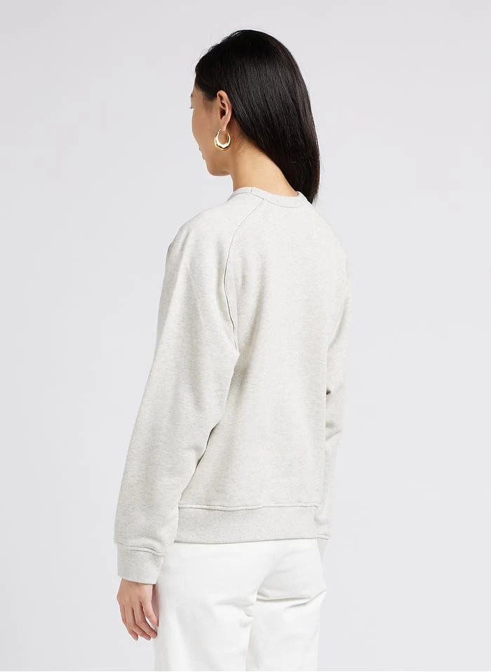 Soeur THIBAULT - Sweat Oversize En Coton | Gris 2 Soeur THIBAULT - Sweat Oversize En Coton | Gris – Image 2