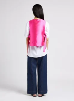 Soeur TISHKA - Top Sans Manches En Satin | Rose 11 Soeur TISHKA - Top Sans Manches En Satin | Rose -Soeur Soldes Boutique 4009777
