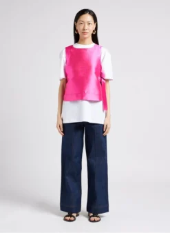 Soeur TISHKA - Top Sans Manches En Satin | Rose 10 Soeur TISHKA - Top Sans Manches En Satin | Rose -Soeur Soldes Boutique 4009778