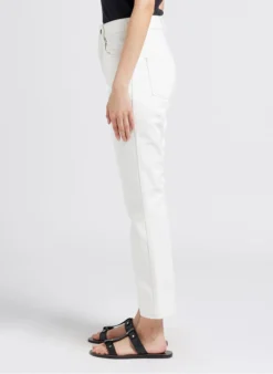 Soeur FRANCISCO - Jean Flare En Coton | Blanc -Soeur Soldes Boutique 4009829