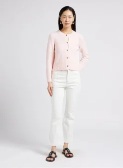 Soeur LYNE - Gilet Court Boutonné | Rose -Soeur Soldes Boutique 4009841 1