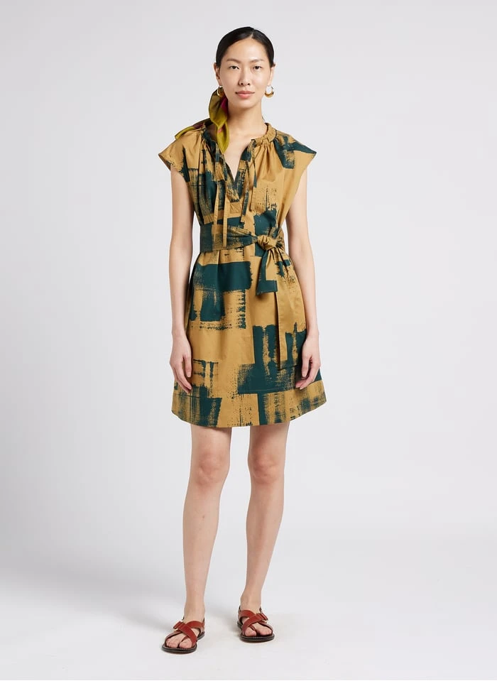 Soeur TELLA - Robe Courte En Popeline De Coton Imprimé | Multicolore 5 Soeur TELLA - Robe Courte En Popeline De Coton Imprimé | Multicolore – Image 5