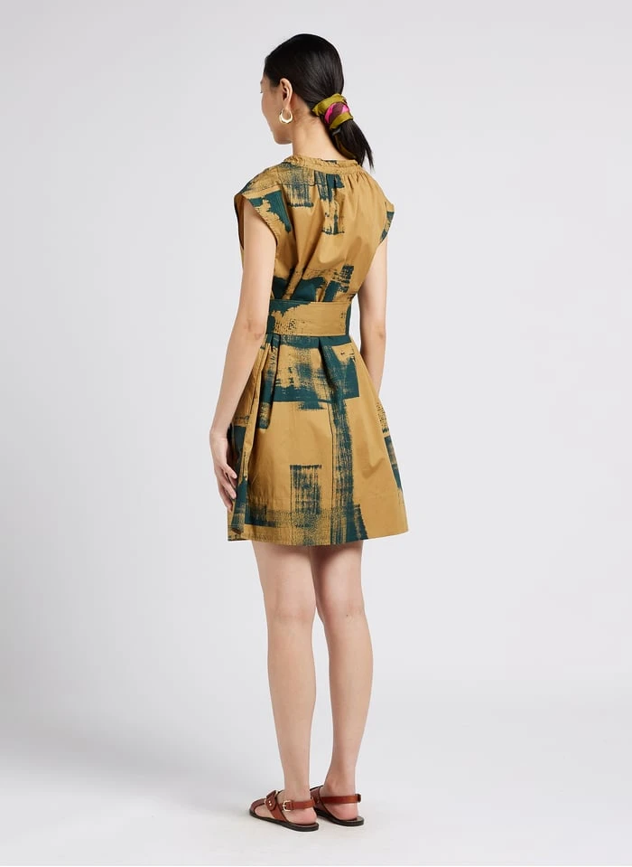 Soeur TELLA - Robe Courte En Popeline De Coton Imprimé | Multicolore 2 Soeur TELLA - Robe Courte En Popeline De Coton Imprimé | Multicolore – Image 2