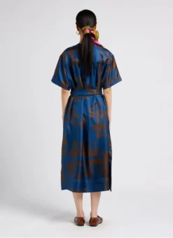 Soeur THAILAND - Robe Midi En Soie Imprimée | Multicolore 11 Soeur THAILAND - Robe Midi En Soie Imprimée | Multicolore -Soeur Soldes Boutique 4009857