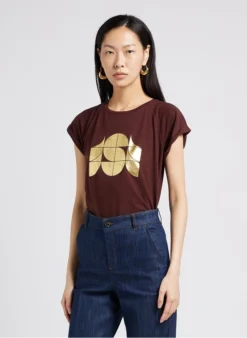 Soeur VALENTINA - Tee-shirt Col Rond Sérigraphié En Coton Mélangé | -Soeur Soldes Boutique 4009962