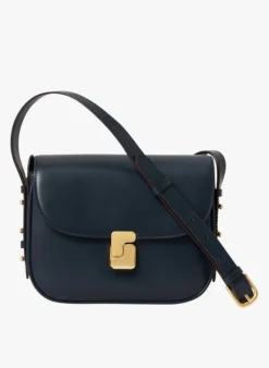 Soeur BELLISSIMA MINI - Sac Bandoulière En Cuir De Vachette | Bleu