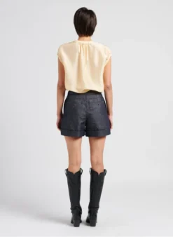 Soeur UOMO - Short Large En Coton Denim | Jean Brut 24 Soeur UOMO - Short Large En Coton Denim | Jean Brut -Soeur Soldes Boutique 4033234 1