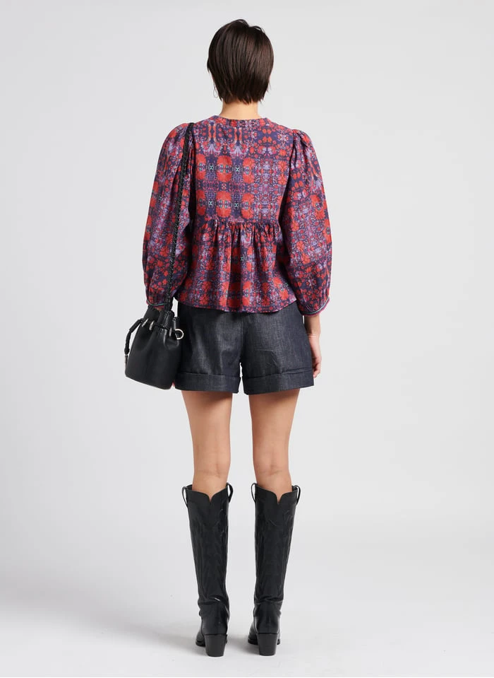 Soeur UOMO - Short Large En Coton Denim | Jean Brut 11 Soeur UOMO - Short Large En Coton Denim | Jean Brut – Image 11