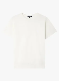 Soeur BASIC - Tee Shirt à Col Rond En Coton | Blanc -Soeur Soldes Boutique 4036153