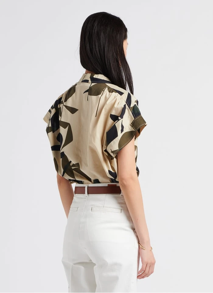 Soeur MADAGASCARD - Top En Popeline Imprimée | Multicolore 2 Soeur MADAGASCARD - Top En Popeline Imprimée | Multicolore – Image 2