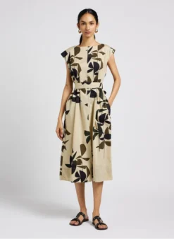 Soeur ULTIME - Robe Midi En Coton Imprimé | Multicolore