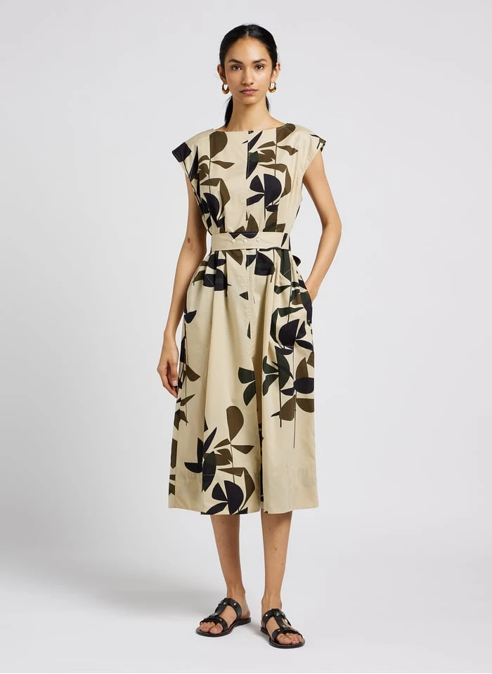 Soeur ULTIME - Robe Midi En Coton Imprimé | Multicolore 1 Soeur ULTIME - Robe Midi En Coton Imprimé | Multicolore