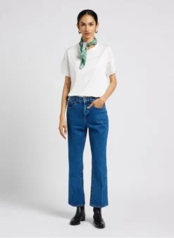 Soeur BASIC - Tee Shirt à Col Rond En Coton | Blanc -Soeur Soldes Boutique 4043974 1