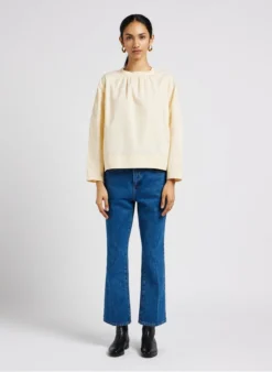 Soeur FRANCISCO - Jean Flare En Coton | Jean Délavé -Soeur Soldes Boutique 4043981 1