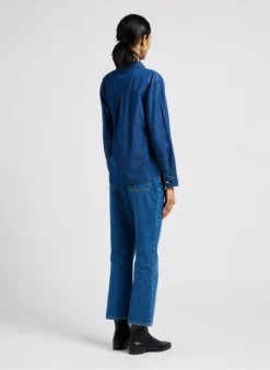 Soeur FRANCISCO - Jean Flare En Coton | Jean Délavé -Soeur Soldes Boutique 4044009