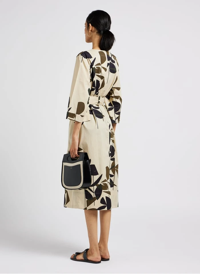 Soeur URUGUAY - Robe Longue En Popeline De Coton Imprimé | Multicolore 5 Soeur URUGUAY - Robe Longue En Popeline De Coton Imprimé | Multicolore – Image 5