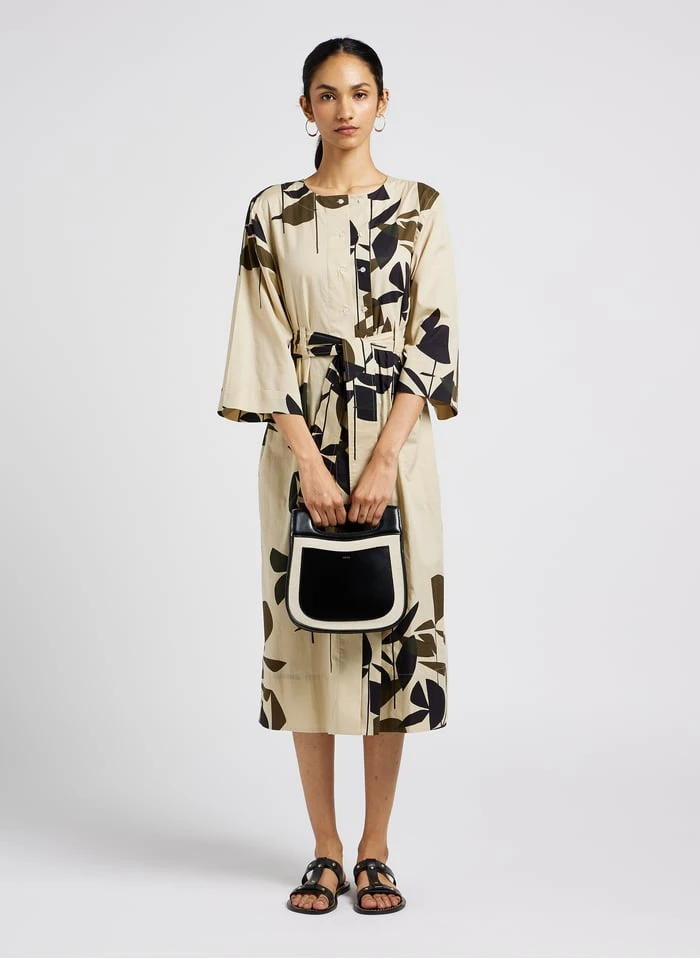 Soeur URUGUAY - Robe Longue En Popeline De Coton Imprimé | Multicolore 1 Soeur URUGUAY - Robe Longue En Popeline De Coton Imprimé | Multicolore