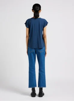 Soeur VALENTINA - Tee-shirt Col Rond Sérigraphié En Coton Mélangé | Bleu 9 Soeur VALENTINA - Tee-shirt Col Rond Sérigraphié En Coton Mélangé | Bleu -Soeur Soldes Boutique 4044325