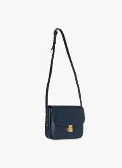 Soeur BELLISSIMA MAXI - Sac Bandoulière En Cuir Glacé | Bleu 6 Soeur BELLISSIMA MAXI - Sac Bandoulière En Cuir Glacé | Bleu -Soeur Soldes Boutique 4047839